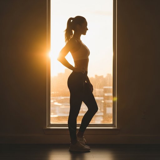 Woman enjoying active lifestyle after weight loss